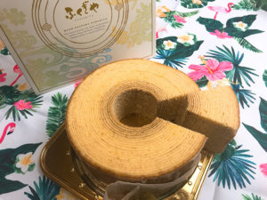 沖縄旅行で喜ばれるお土産ふくぎやのバームクーヘン・お菓子御殿いもいもタルト