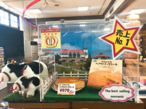 六甲山牧場でお土産NO.1・六甲山牧場ベイクドチーズケーキ